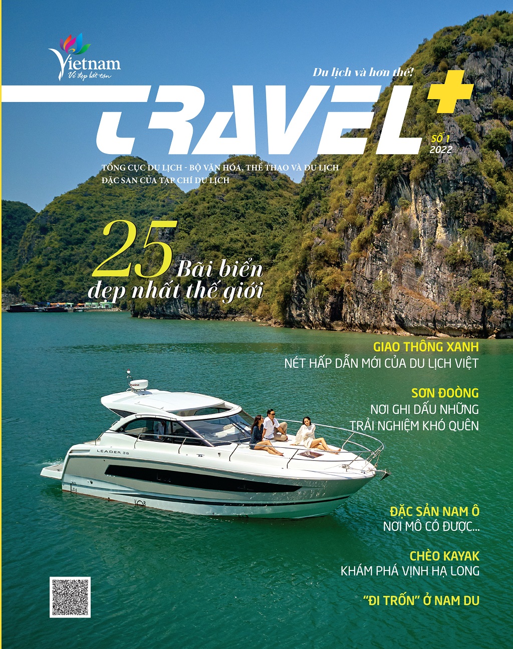 Trang bìa ấn phẩm TRAVEL+ (Du lịch và hơn thế) số 1/2022